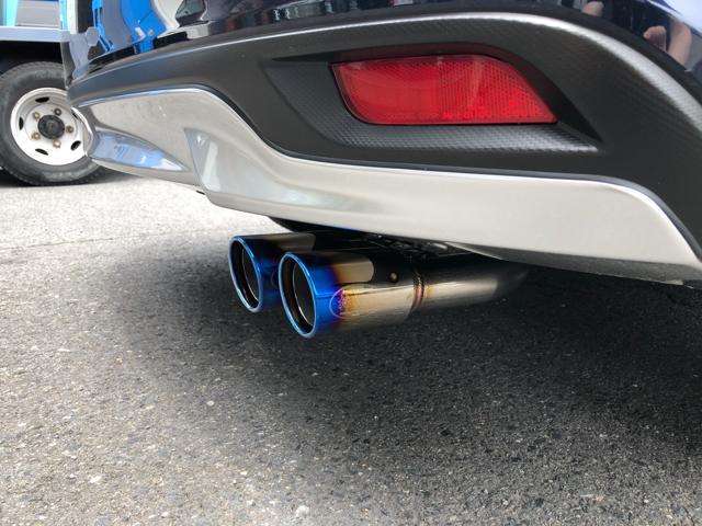 インプレッサスポーツGT6　柿本マフラー　交換　滋賀県　甲賀市　水口町　持ち込み取付　パーツ販売