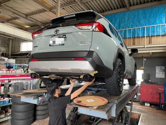 滋賀オートクラフト トヨタ ラブ4 RAV4 ガナドールマフラー 滋賀オートクラフト トヨタ ラブ4 RAV4 ガナドールマフラー