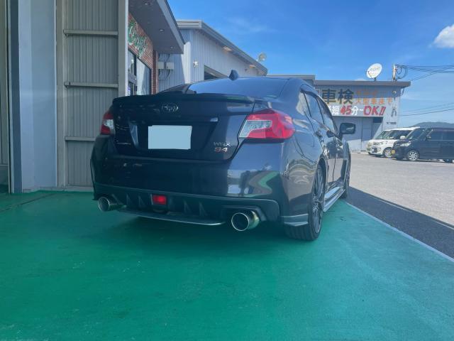 ＷＲＸ Ｓ４　パーツ取り付け　VAG　フジツボマフラー交換　持ち込オイル交換　滋賀県　甲賀市　水口町　オートクラフト