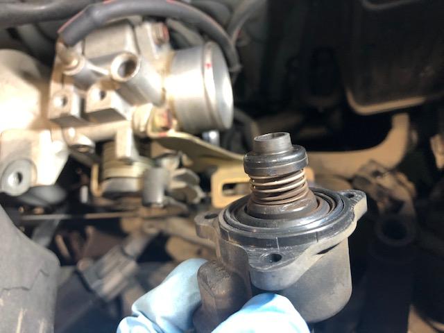 オッティ　補機ベルト交換、RECS施工、スロットル洗浄