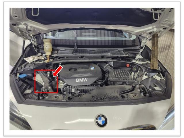 BMW・２シリーズ　低速時にブルブル振動ガタガタ異音　エンジンマウント経年劣化により交換、久御山町・宇治市・城陽市・八幡市・伏見区、車検・修理・１年点検・オイル交換ならアレスにお任せください！