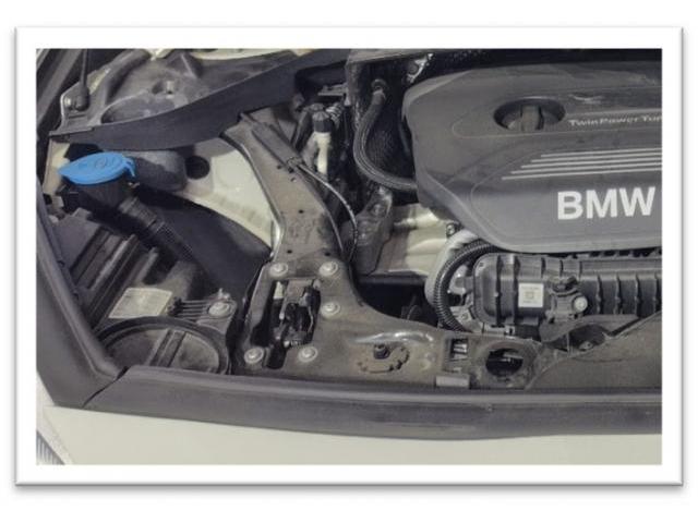 BMW・２シリーズ　低速時にブルブル振動ガタガタ異音　エンジンマウント経年劣化により交換、久御山町・宇治市・城陽市・八幡市・伏見区、車検・修理・１年点検・オイル交換ならアレスにお任せください！