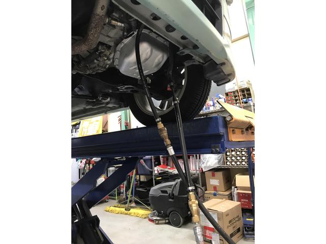 トルコン太郎（圧送式）ＡＴＦ交換
オイルパン、ストレーナー清掃