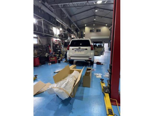 ＃トヨタ＃ランドクルーザープラド　＃TRJ150　＃TRJ150W　＃モデリスタ取付＃モデリスタウィングデッキ取付＃外装品＃エアロパーツ取付＃京都＃向日市＃SecondStyle＃セカンドスタイル