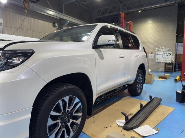 ＃トヨタ＃ランドクルーザープラド　＃TRJ150　＃TRJ150W　＃モデリスタ取付＃モデリスタウィングデッキ取付＃外装品＃エアロパーツ取付＃京都＃向日市＃SecondStyle＃セカンドスタイル