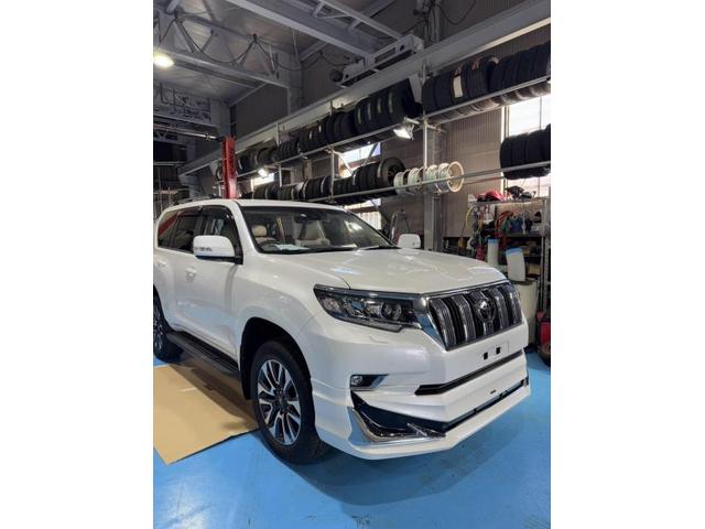 ＃トヨタ＃ランドクルーザープラド　＃TRJ150　＃TRJ150W　＃モデリスタ取付＃モデリスタウィングデッキ取付＃外装品＃エアロパーツ取付＃京都＃向日市＃SecondStyle＃セカンドスタイル