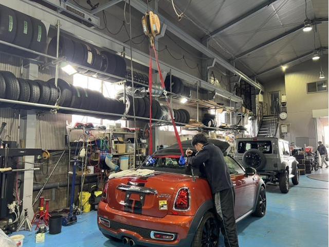 ＃MINI＃MINICOOPER#ボディ補強#幌補強＃ガラス落ち＃ガラス貼り付け＃京都＃向日市＃中古車販売＃輸入車＃輸入車修理