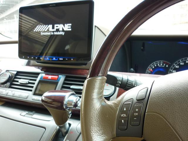 ホンダ エリシオン】MOPナビをアルパインフローティングビッグX ホンダ エリシオン】MOPナビをアルパインフローティングビッグX