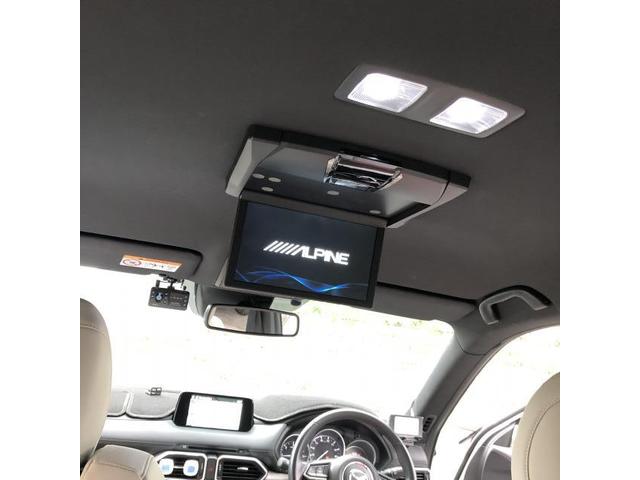 【マツダ　CX-8】　アルパイン10インチフリップダウンモニター取付！