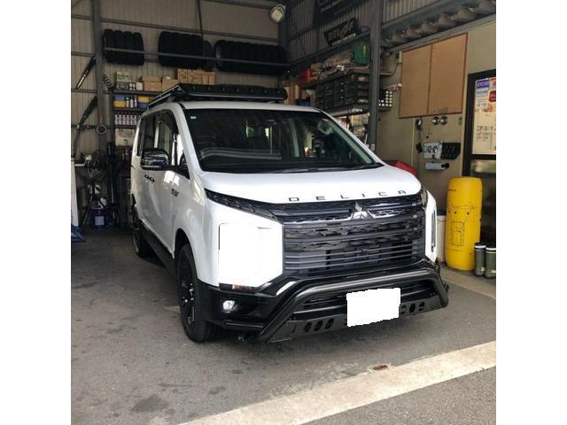 【三菱デリカD5】10インチフリップダウンモニター取付！見やすさが人気の秘密！！