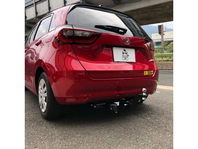 【ホンダGS4フィット】ヒッチメンバー取付！