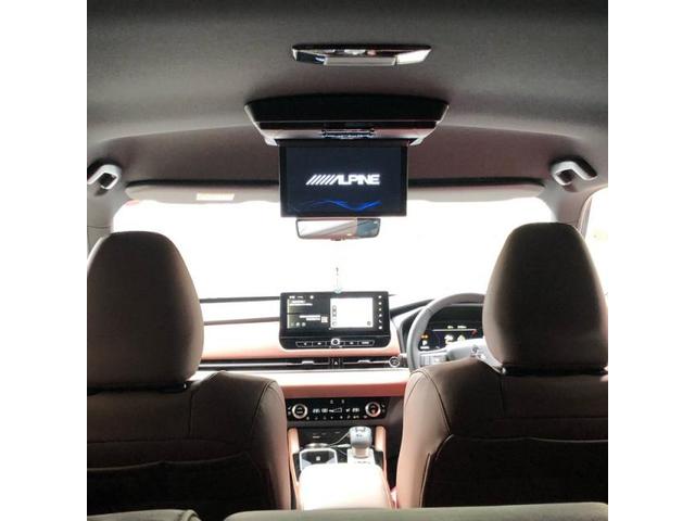 【三菱GN0WアウトランダーPHEV】スマホ連携ナビゲーションにフリップダウンモニター取付！