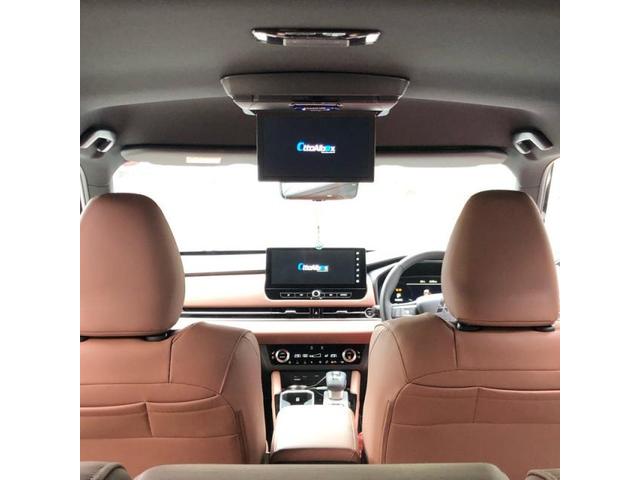 【三菱GN0WアウトランダーPHEV】スマホ連携ナビゲーションにフリップダウンモニター取付！