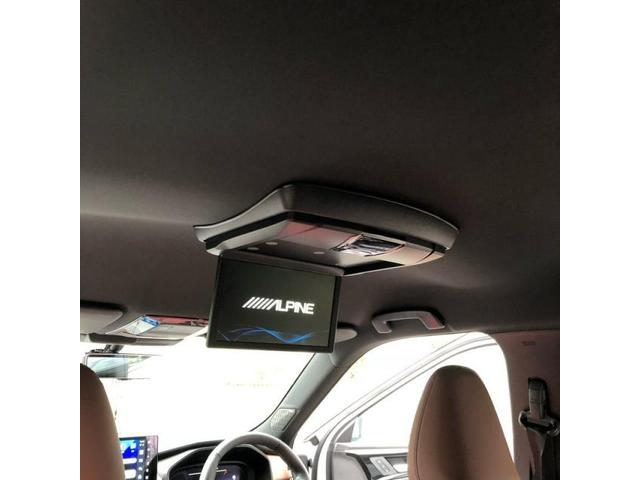 【三菱GN0WアウトランダーPHEV】スマホ連携ナビゲーションにフリップダウンモニター取付！