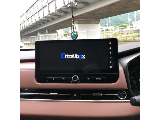 【三菱GN0WアウトランダーPHEV】スマホ連携ナビゲーションにフリップダウンモニター取付！