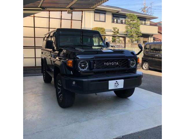 【トヨタランドクルーザー70】盗られたくないんです！ブレーキペダルロック取付！