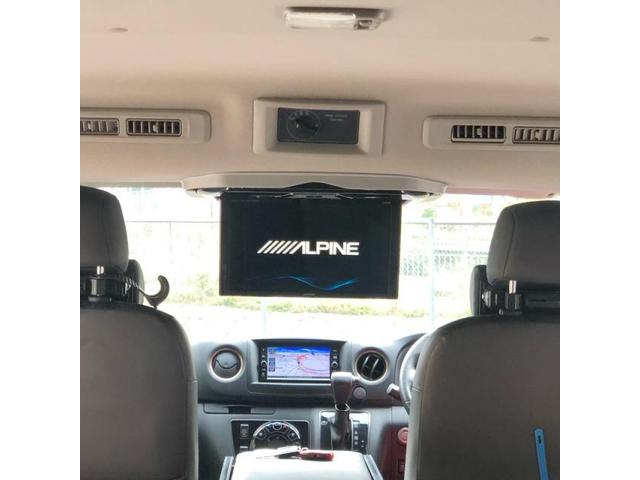 【日産E26キャラバン】アルパイン12インチフリップダウンモニター＆メティオスピーカー取付！
