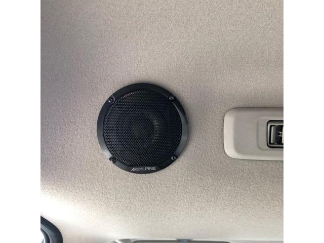 【日産E26キャラバン】アルパイン12インチフリップダウンモニター＆メティオスピーカー取付！