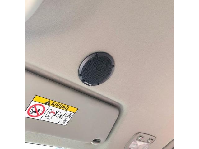 【日産E26キャラバン】アルパイン12インチフリップダウンモニター＆メティオスピーカー取付！