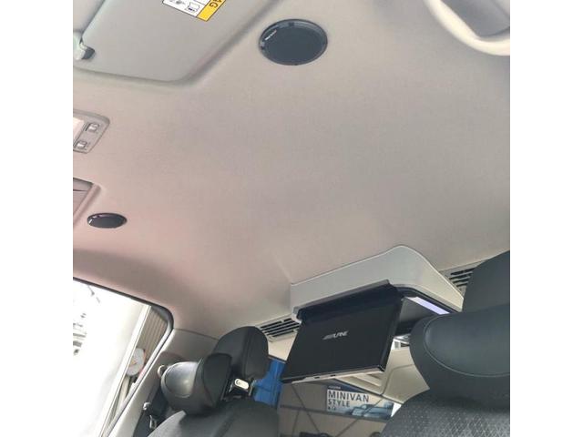 【日産E26キャラバン】アルパイン12インチフリップダウンモニター＆メティオスピーカー取付！