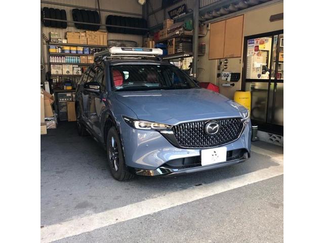 【マツダCX-8】最終モデルのマツコネ装着車にフリップダウンモニター取付！！？？