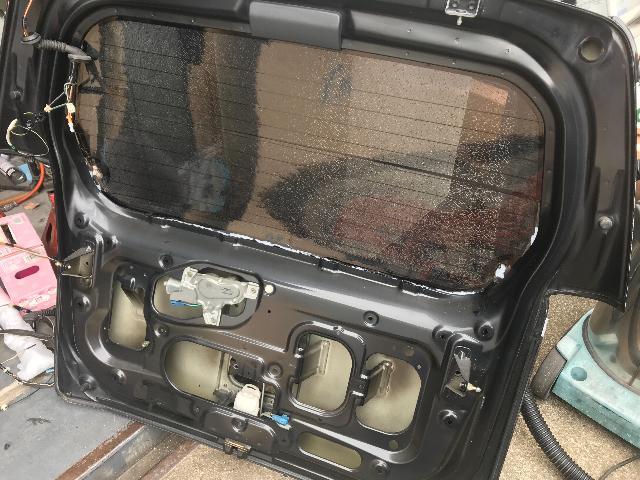 平成19年ワゴンRバックパネル交換（伊丹宝塚 車検整備板金はお任せ下さい）