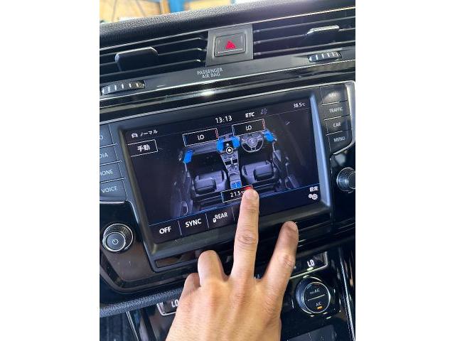 ゴルフトゥーラン  エアコン修理  コンプレッサー交換  リアエアコン修理  サーバモーター交換
