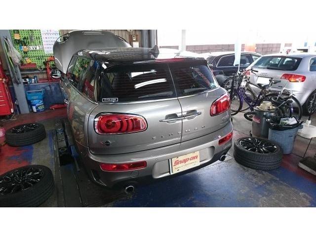 BMW　MINI　CLUBMAN　F54　車検整備　　輸入車修理・板金塗装・車検整備　伊丹尼崎　宝塚川西　西宮神戸　豊中大阪お客様歓迎！当社お預かり車両すべてコロナ対策としてウィルス除菌施工の対策を行っています