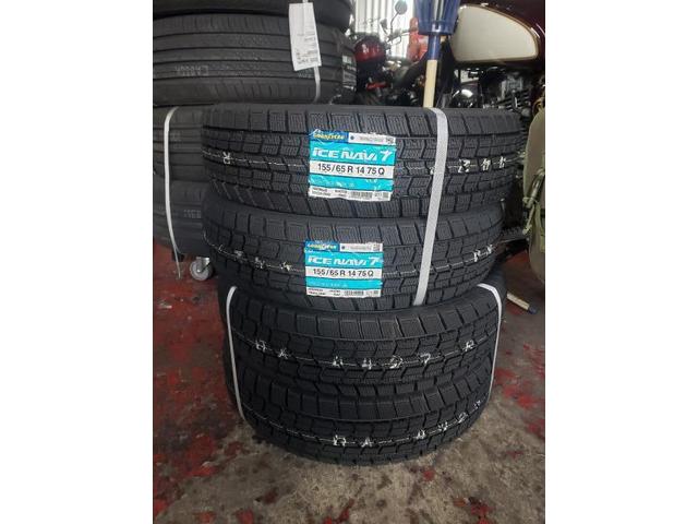 Ｎ－ＢＯＸ155/65R14　タイヤネット購入　持込タイヤ交換　タイヤ交換　車検整備　　輸入車修理・板金塗装・車検整備　伊丹市　尼崎市　宝塚市　川西市　西宮市　神戸市　豊中市　大阪　お客様歓迎　代