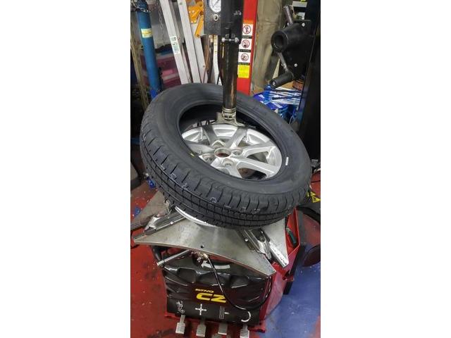 ウェイク　DBA-LA700S　155/65R14　タイヤネット購入　持込タイヤ交換　タイヤ交換　車検整備　　輸入車修理・板金塗装・車検整備　伊丹市　尼崎市　宝塚市　川西市　西宮市　神戸市　豊中市　大阪　お客様歓迎　代車無料
