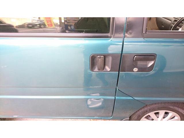 スバル　サンバーディアス　ドアハンドル交換　　タイヤネット購入　持込タイヤ交換　タイヤ交換　車検整備　　輸入車修理・板金塗装・車検整備　伊丹市　尼崎市　宝塚市　川西市　西宮市　神戸市　豊中市　大阪　お客様歓迎　代車無料