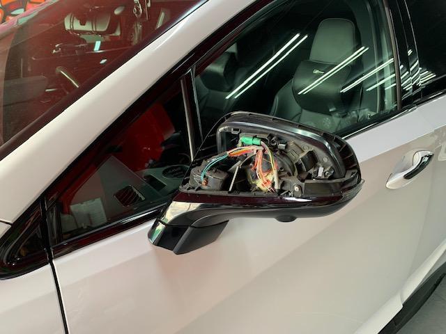 レクサス　ＲＸ　ミラーカバー　カーボン　八尾市　藤井寺市　大阪市　平野区