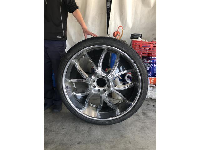 ハマー 30インチ 持ち込みタイヤ交換 315/30R30　堺市 北区 中区　なかもず　持ち込み交換　直送OK　