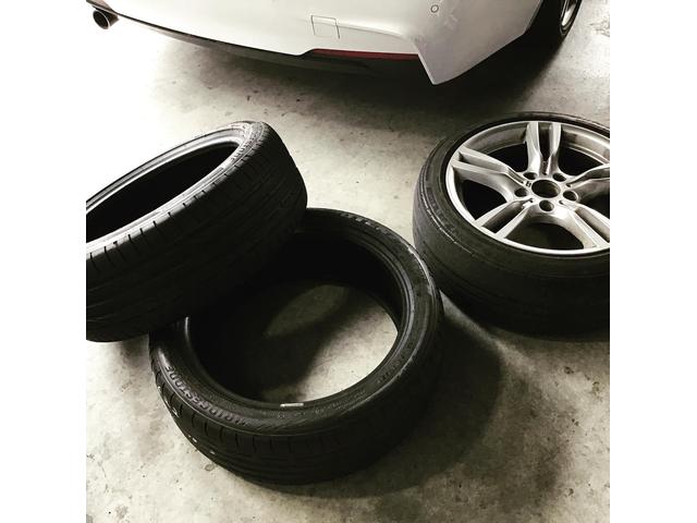 BMW　持ち込みタイヤ交換　ランフラット　225/45R18　輸入車　＠堺市　北区　なかもず　深井　泉北　南大阪　車検　修理　販売　整備　パーツ取り付け　ETC