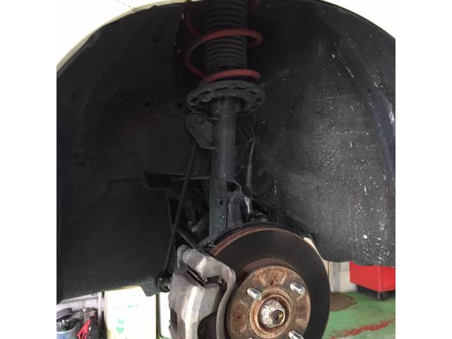 車高調キット取付