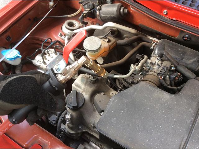 アルトのオイル交換です！