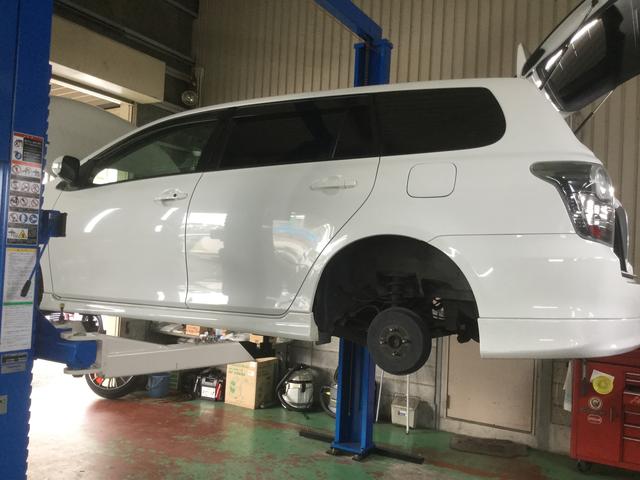 車高調取付のフィールダーです グーネットピット 車高調取付のフィールダーです グーネットピット