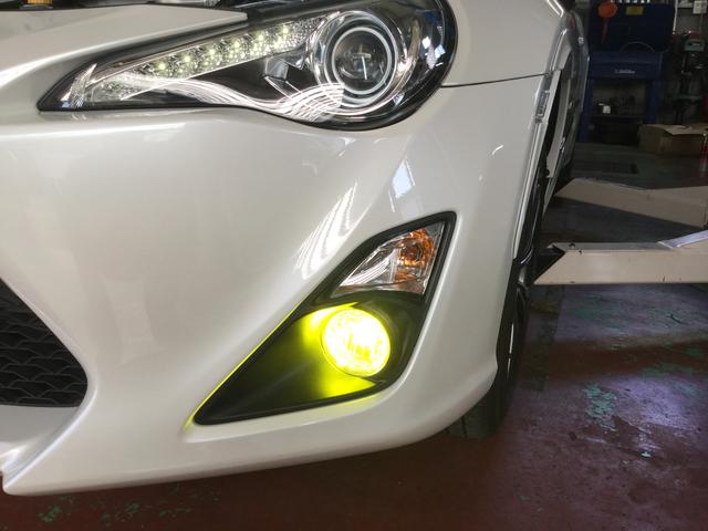 LEDフォグランプ球の持込交換の86です！