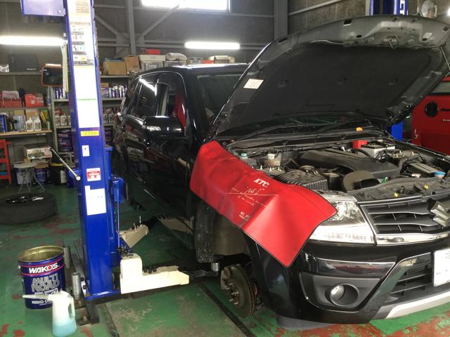 車検入庫のエスクードです！