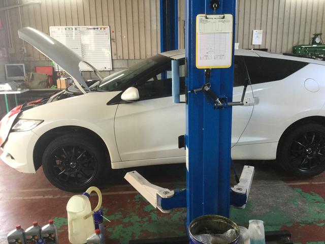 アマリーオイル交換のCR-Zです!