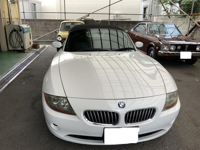 BMW Z4ガラス持込交換