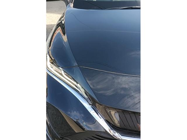 トヨタ　ハリアー　デントリペア　雹害　ボンネット凹み修理