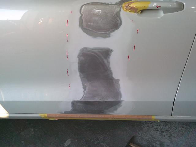 ボルボ　Ｖ６０　キズ・へこみ直し　鈑金塗装修理　泉佐野市　泉南市　貝塚市　熊取町