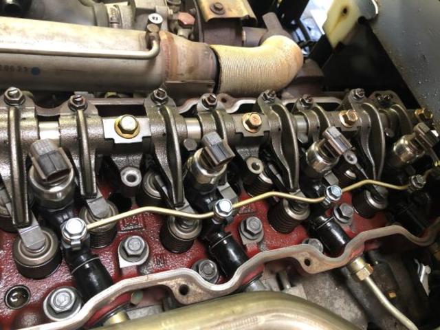 トヨタ　ダイナ　インジェクター交換　整備　修理　交換　摂津