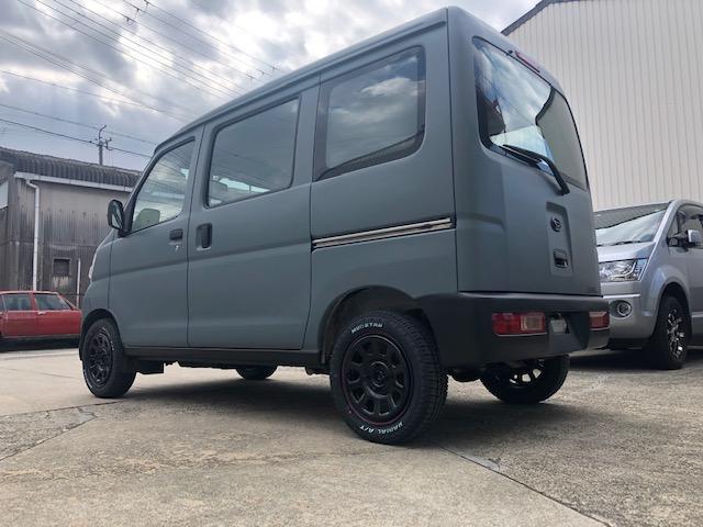 ラプターライナー施工　大阪　お好みカラー・塗り肌へ変更いたします