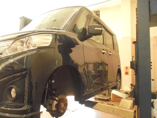 タイヤ持込み取替　岩出市　紀の川市　和歌山市　軽自動車　車検　くるまだるまや　パーツ持込み取り付け　修理　板金　スズキ　スペーシア