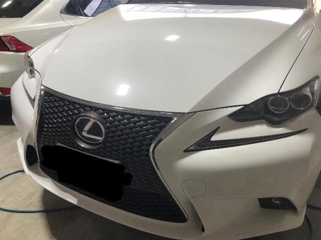 レクサス　IS ブレーキパッド交換　　安心で安全整備はLEXUS専門店株式会社OSまで！　 大阪府　大阪市　羽曳野市　藤井寺市　富田林市　八尾市　東大阪市
