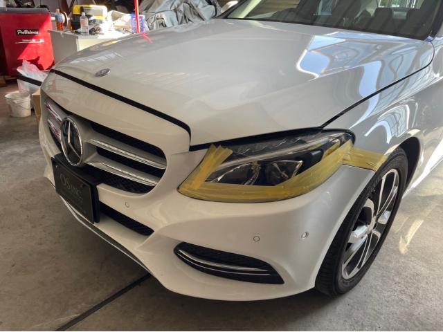 ベンツW205 Cクラス ダイヤモンドグリル C200 C180 大阪市