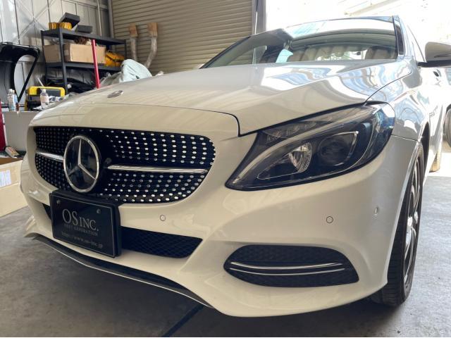 ベンツ　W205 Cクラス　C180 C200 ダイヤモンドグリル　WALD　大阪市　羽曳野市　藤井寺市　富田林市　八尾市　堺市