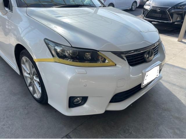 レクサス CT 後期仕様　フロントバンパー　グリル　交換　大阪市　羽曳野市　藤井寺市　富田林市　八尾市　堺市
